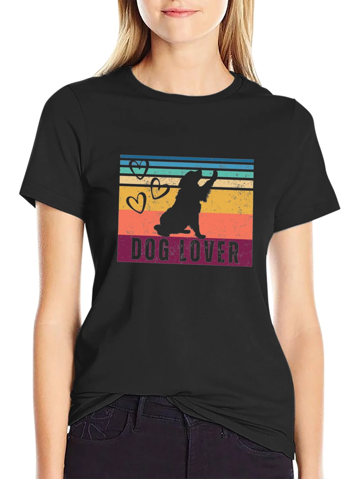 Dog Lover Graphic Tee - Retro Style product image 5
