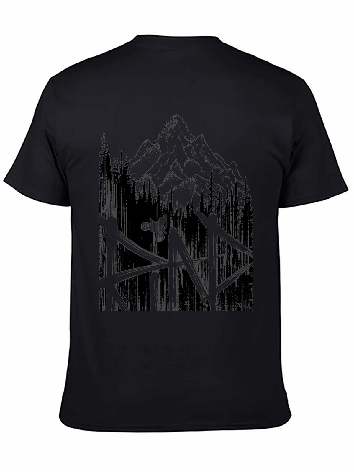 Mountain Biker Graphic Tee - Nature Adventure Shirt product image 7