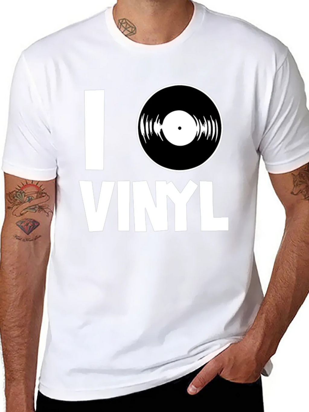 I Love Vinyl T-Shirt - Music Lover Tee product image 10