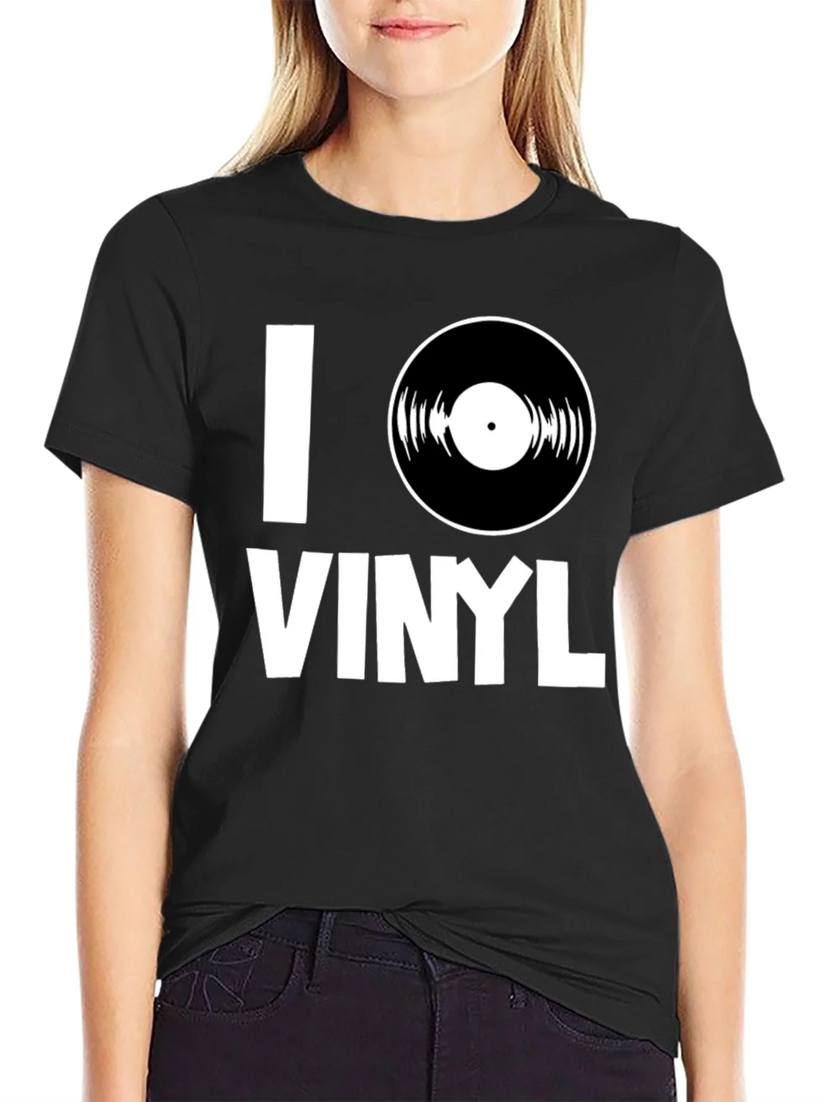I Love Vinyl T-Shirt - Music Lover Tee product image 5