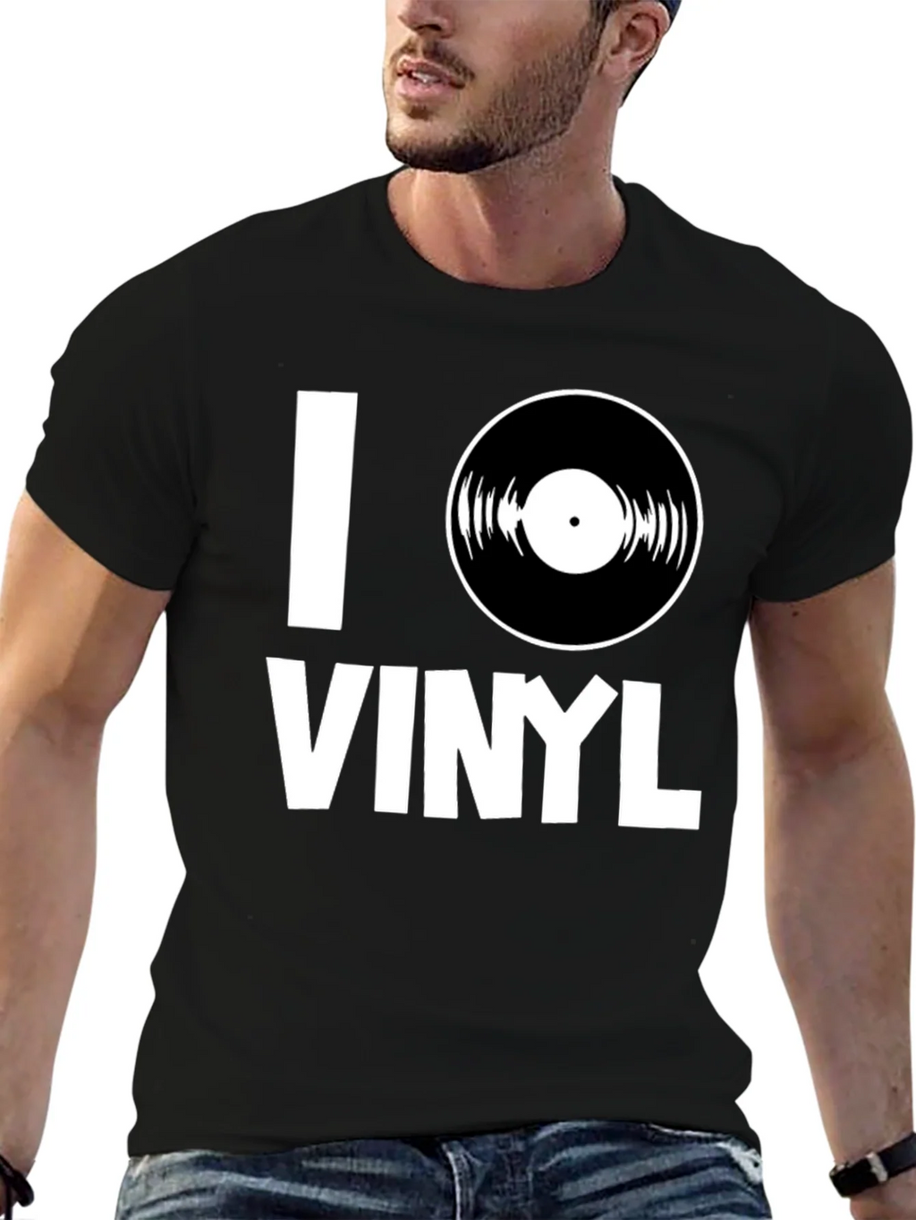 I Love Vinyl T-Shirt - Music Lover Tee product image 9