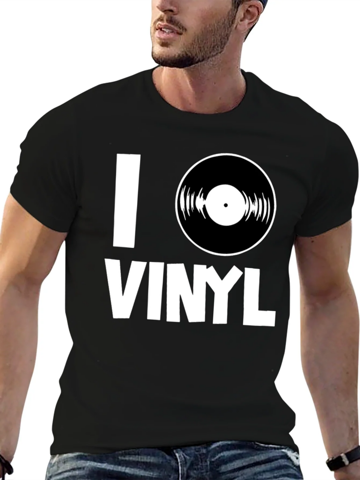 I Love Vinyl T-Shirt - Music Lover Tee product image 9